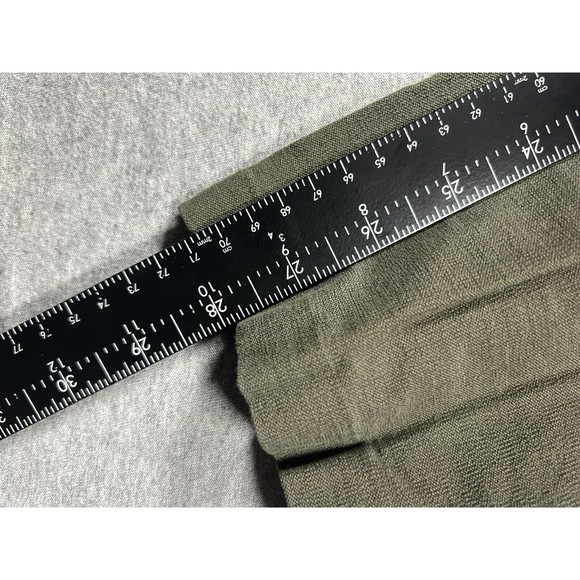 Eileen Fisher Womens Size Medium Stretch Tapered Leg Crop Pants Green - Picture 7 of 8